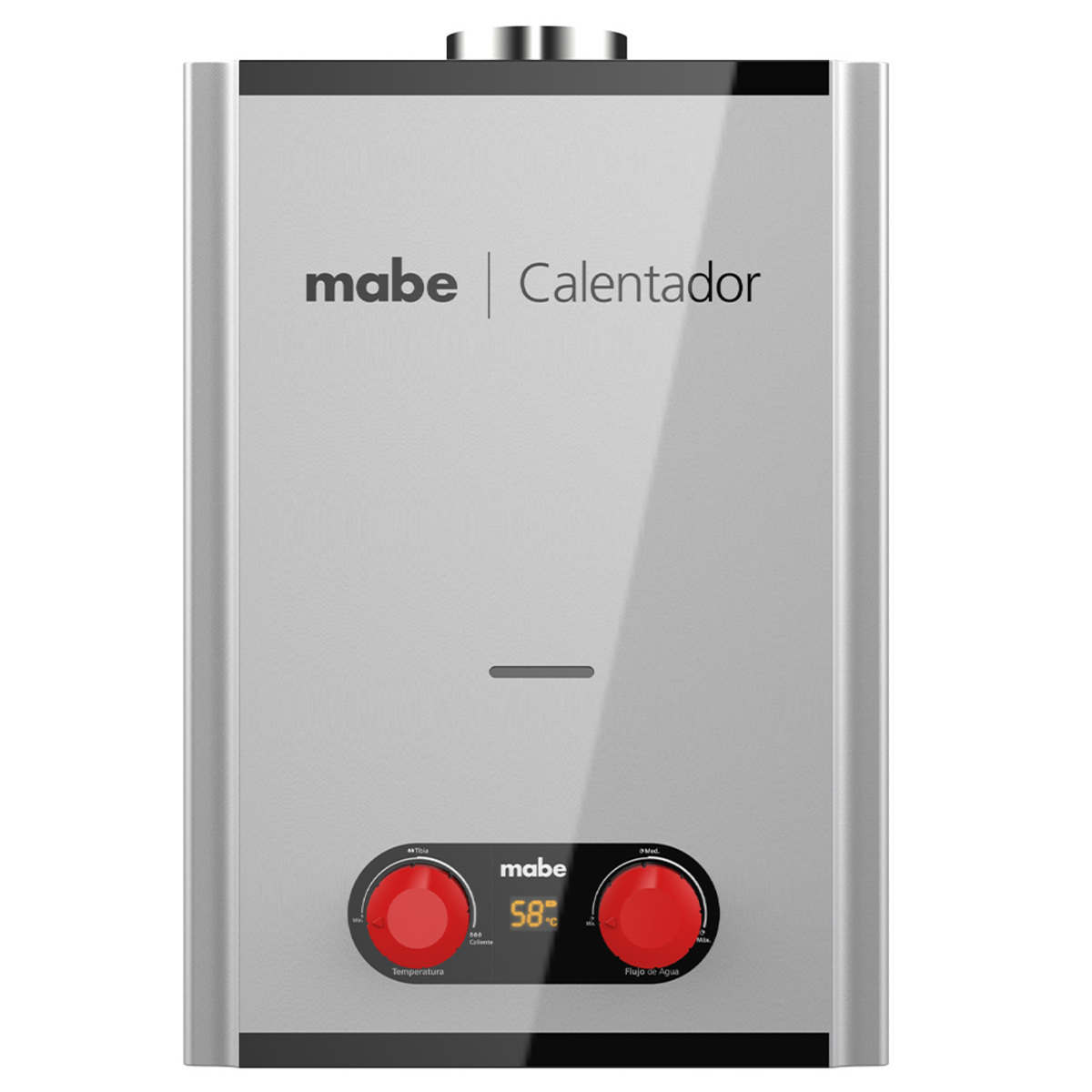 Calentador Mabe 6L Gris CIM062SNA - Vista Frontal